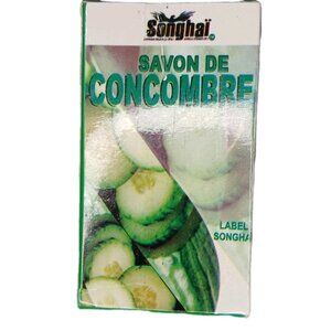 Songhai Natural Organic Cucumber Bar Soap 200g